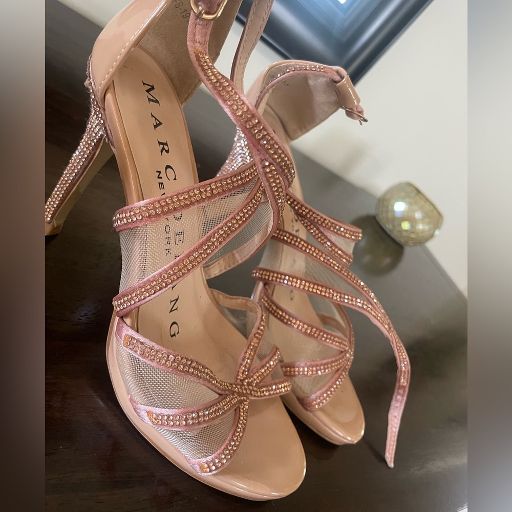 Marc De Fang size 5.5 Dark Nude heels